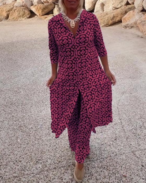 NAOMI – SET MONOCROMATICO CHIC IN DUE PEZZI
