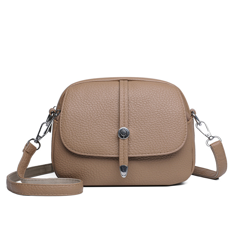 Isarivienne - Borsa a Spalla Leggera per Donne in Colore Uni con Stile Senza Tempo