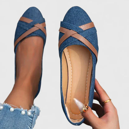 KHIANNA – BALLERINE CON CINTURINI INCROCIATI