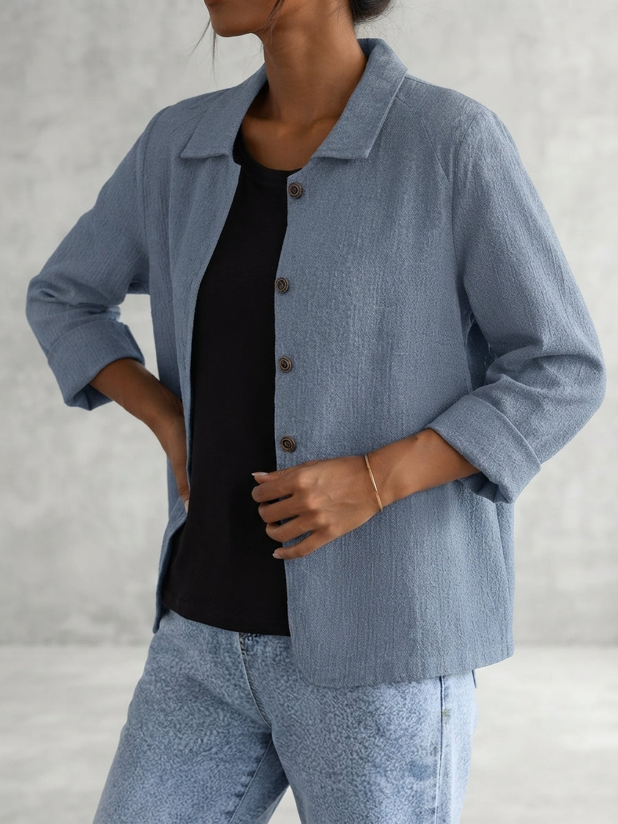 CAMICIA CON BOTTONI DA DONNA