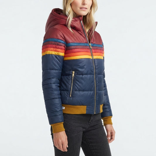 GIACCA PUFFER RETRO DA DONNA