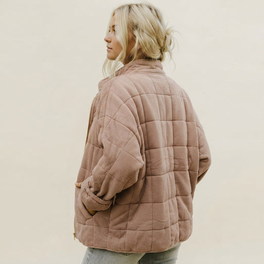 GILET IMBOTTITO CON ZIP DA DONNA