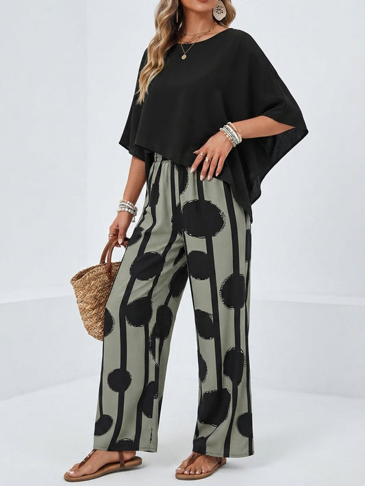 COMPLETO DUE PEZZI BOHO DA DONNA