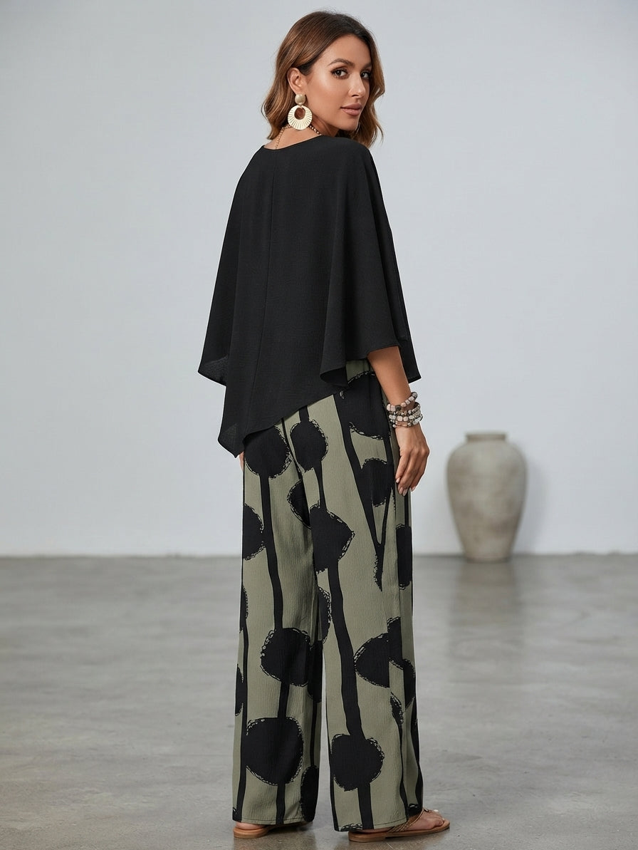 COMPLETO DUE PEZZI BOHO DA DONNA