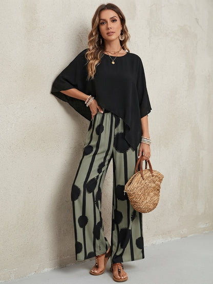 COMPLETO DUE PEZZI BOHO DA DONNA