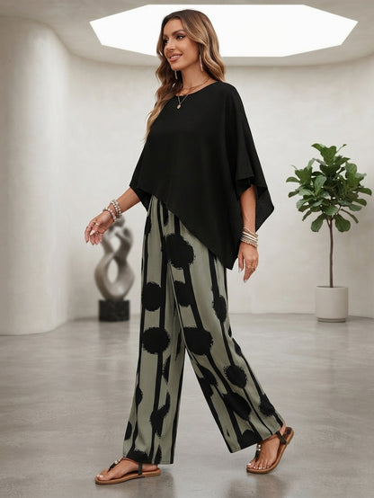 COMPLETO DUE PEZZI BOHO DA DONNA