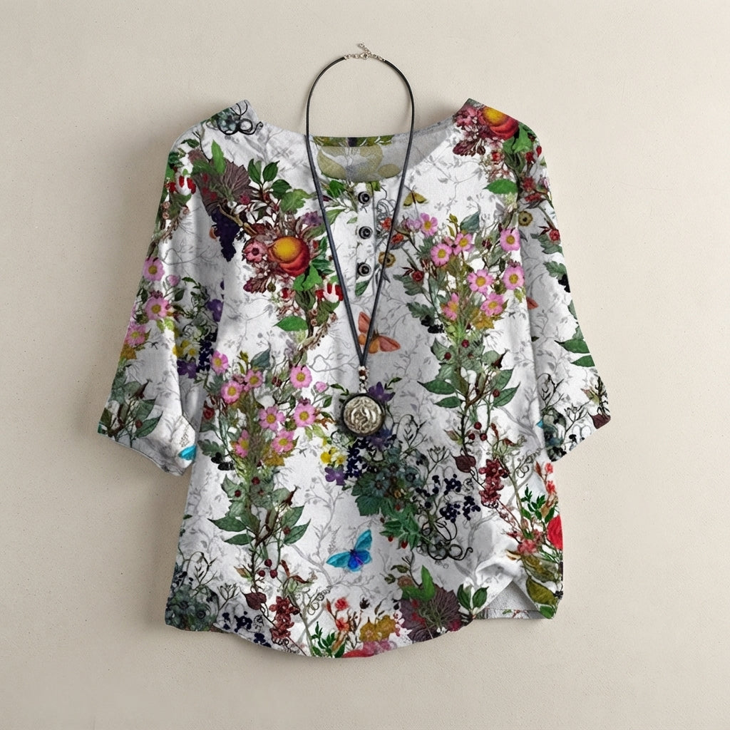 Fiori bianchi / 3XL