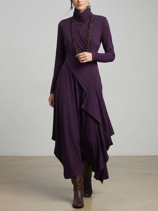ABITO MAXI DRAPPEGGIATO DA DONNA