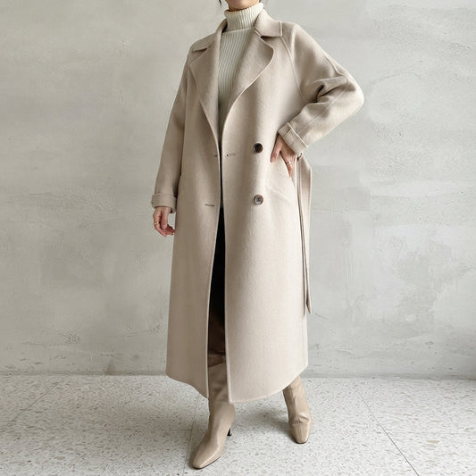 GIACCA LUNGA IN LANA DA DONNA