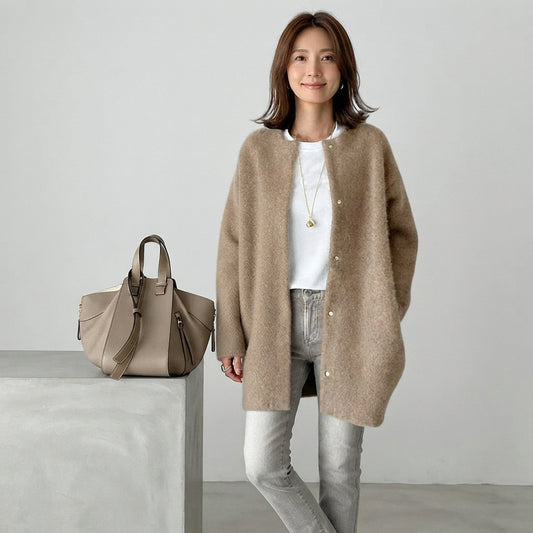 GIACCA CLASSICA CON BOTTONI DA DONNA