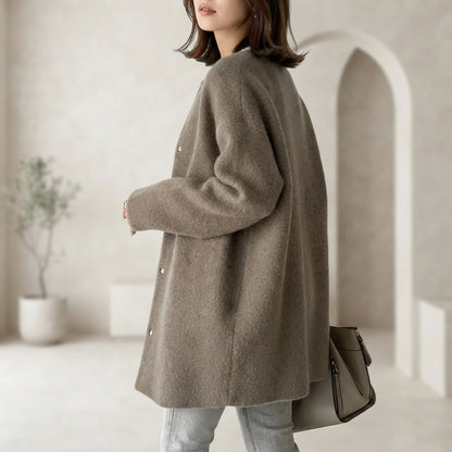 GIACCA CLASSICA CON BOTTONI DA DONNA