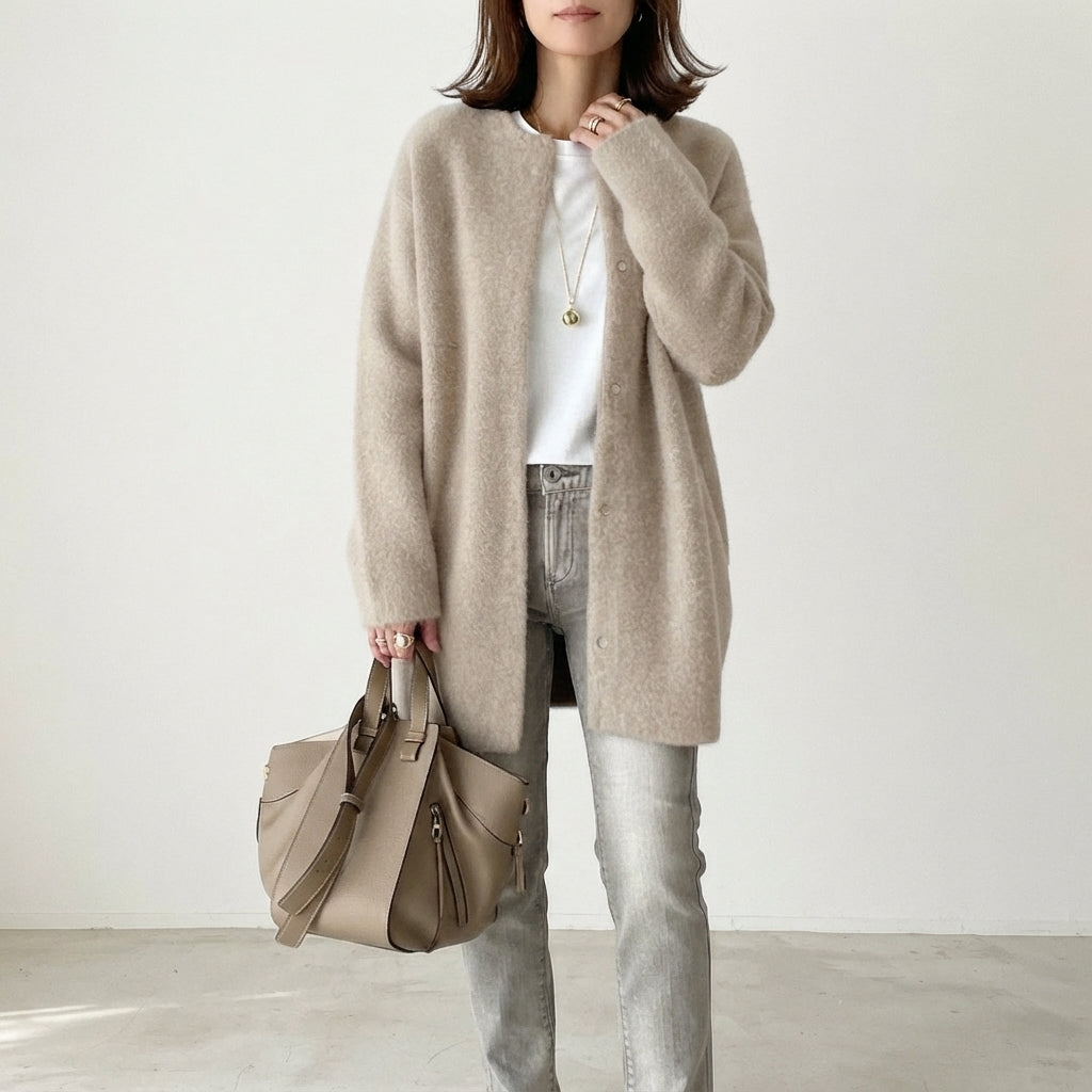 GIACCA CLASSICA CON BOTTONI DA DONNA