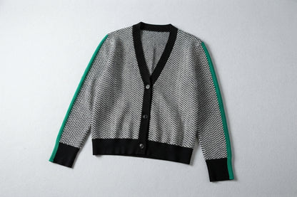 MAGLIONE A RIGHE DA DONNA