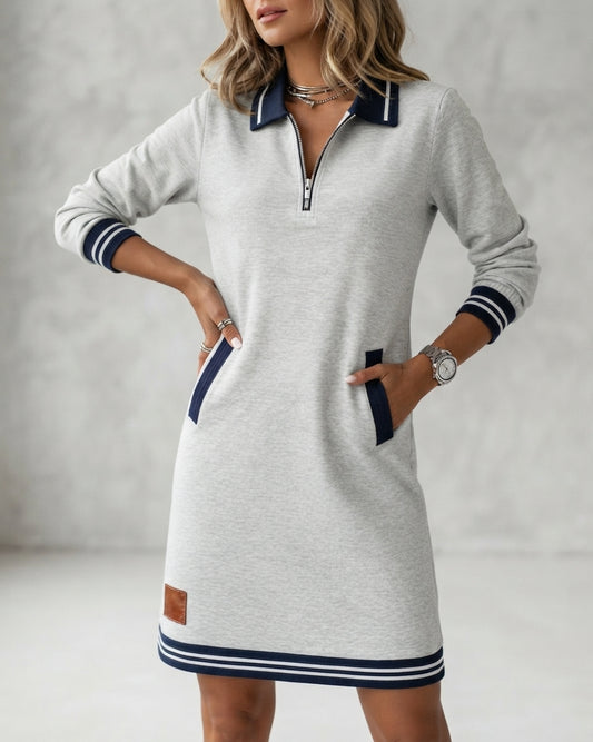 ABITO SPORTIVO CON ZIP DA DONNA