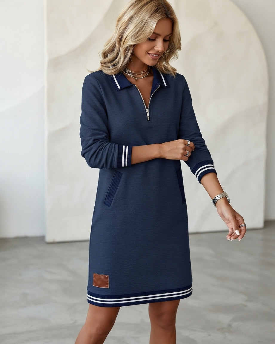 ABITO SPORTIVO CON ZIP DA DONNA
