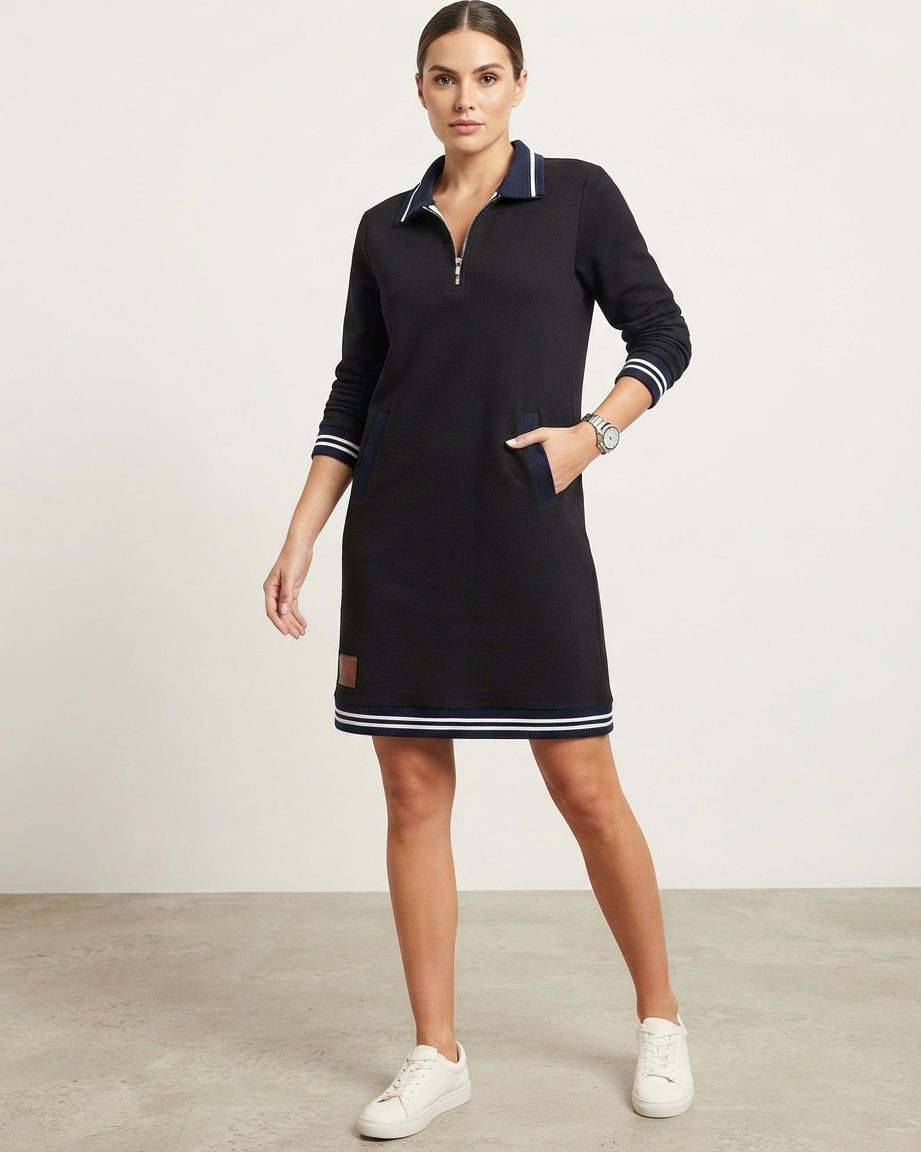 ABITO SPORTIVO CON ZIP DA DONNA