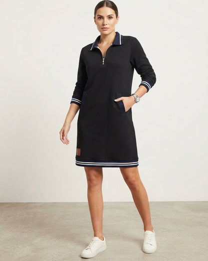 ABITO SPORTIVO CON ZIP DA DONNA
