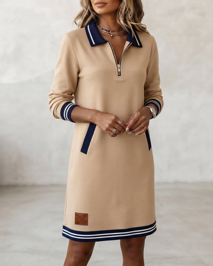 ABITO SPORTIVO CON ZIP DA DONNA