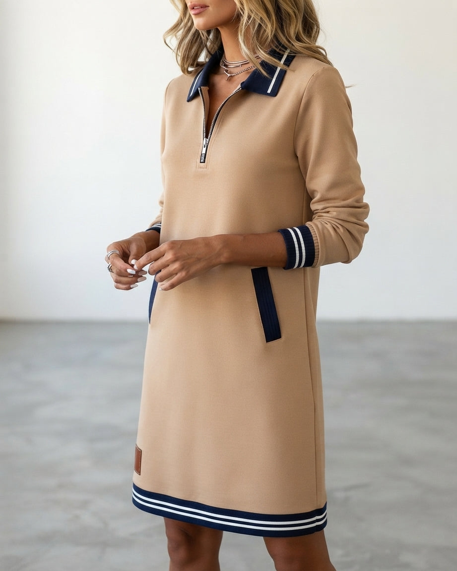 ABITO SPORTIVO CON ZIP DA DONNA