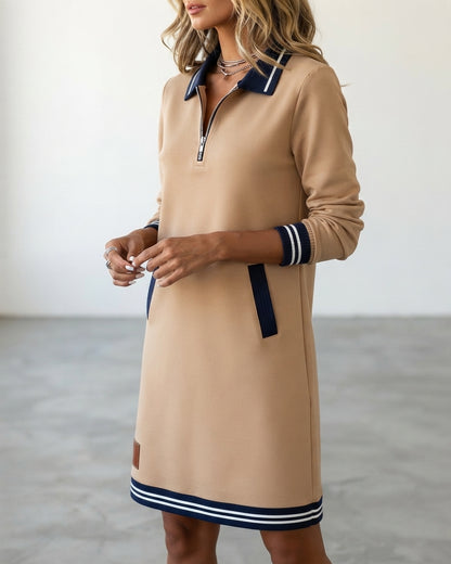 ABITO SPORTIVO CON ZIP DA DONNA