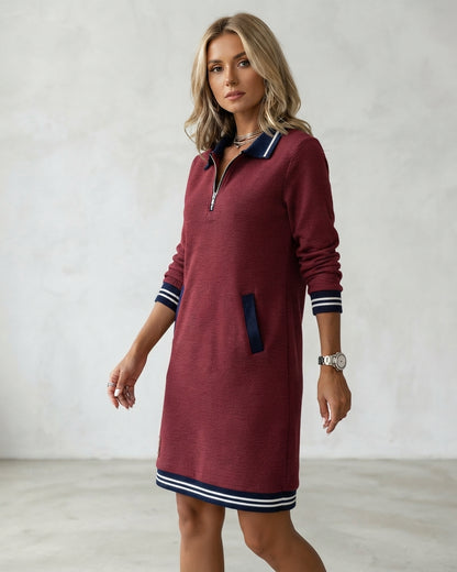 ABITO SPORTIVO CON ZIP DA DONNA