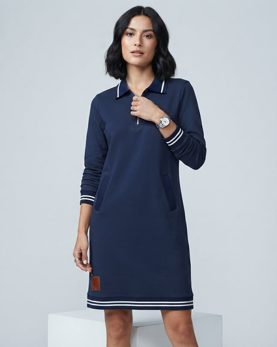 ABITO SPORTIVO CON ZIP DA DONNA