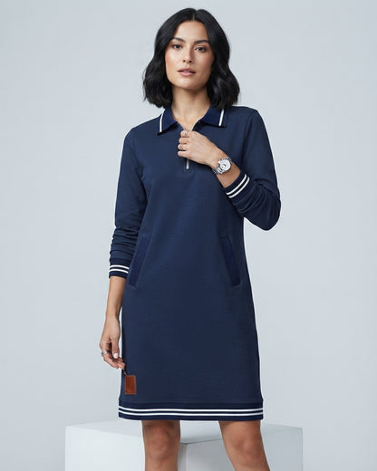 ABITO SPORTIVO CON ZIP DA DONNA
