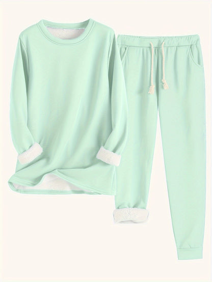 RILEY – COMODO SET DA LOUNGE IN FLEECE