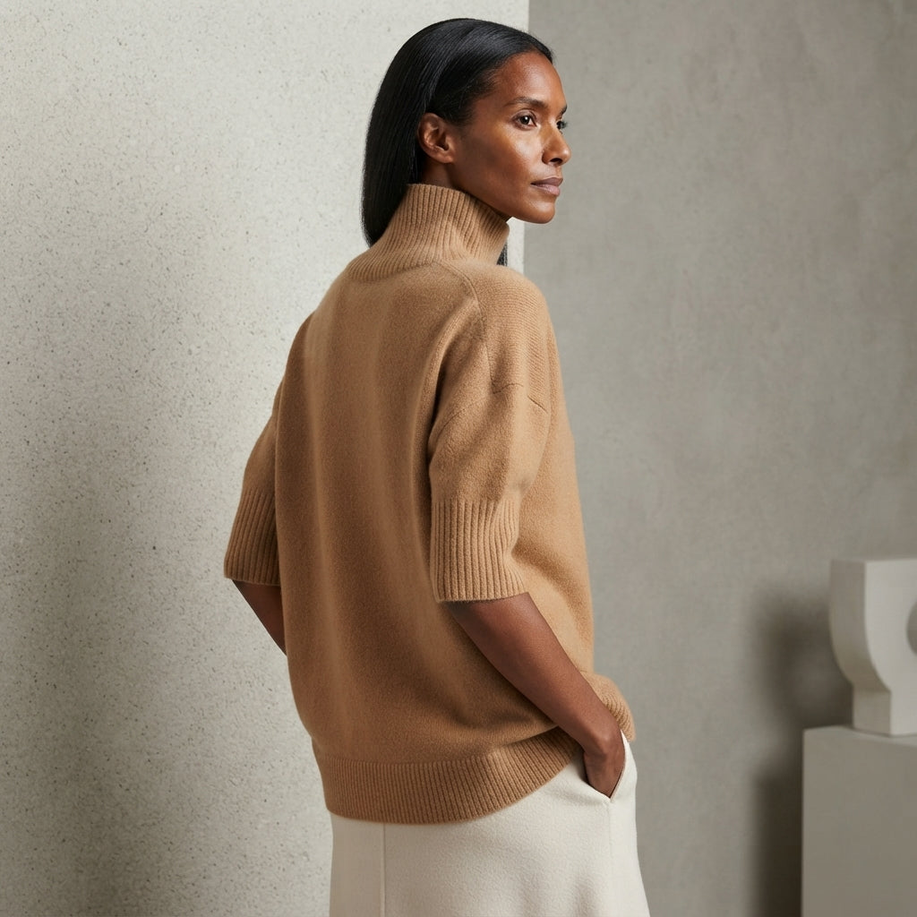 MAGLIONE COLLO ALTO DA DONNA