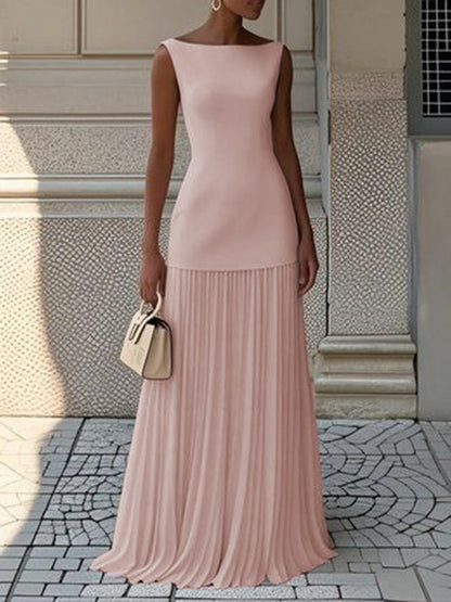JULIET – ELEGANZA SENZA TEMPO ABITO MAXI SENZA MANICHE