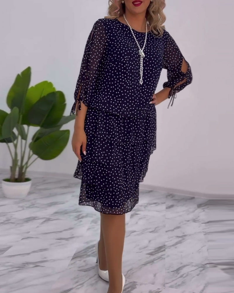 CLARA – ELEGANTE ABITO A POIS