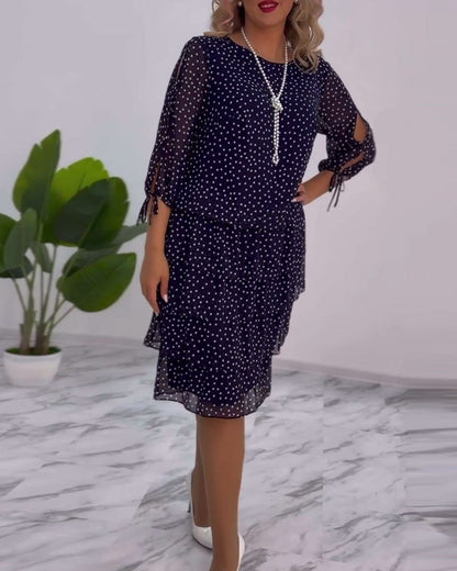 CLARA – ELEGANTE ABITO A POIS