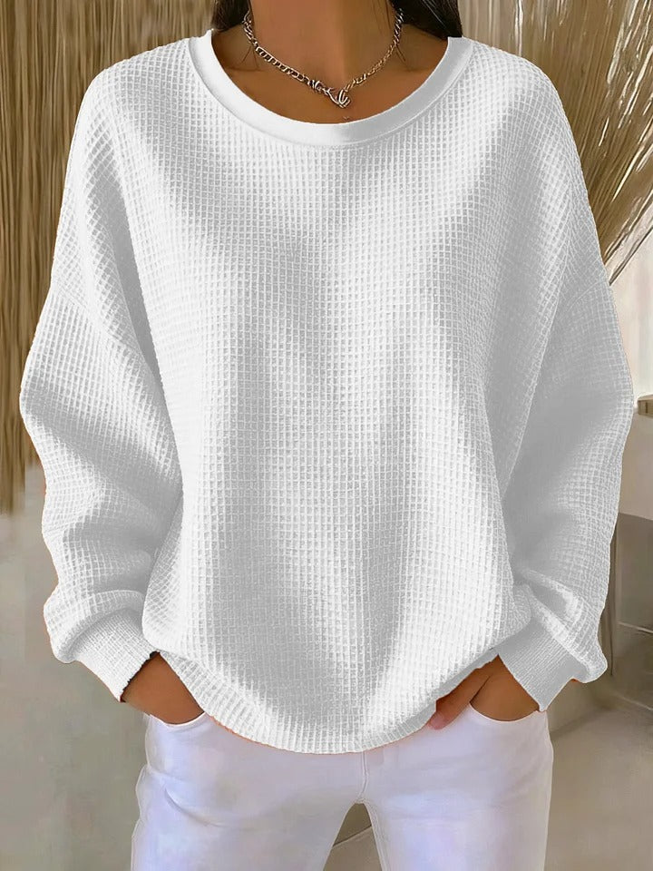 Rhosavienne – Maglione Testurizzato con Morbido Comfort