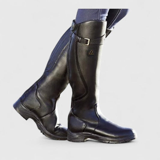 SANDY – STIVALETTI CLASSICI FINO AL GINOCCHIO CON STILE DA CAVALLO