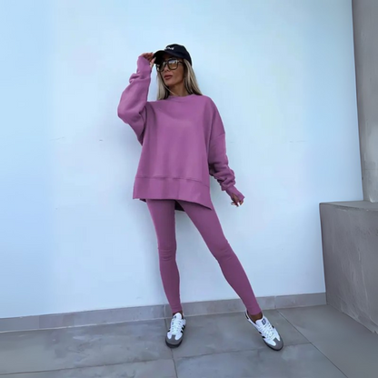 ELARA – SET FELPA E LEGGINGS RELAX