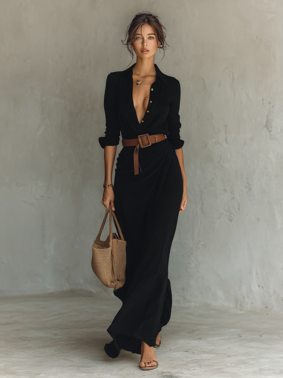 LILIANA – ABITO AVVOLGENTE ELEGANTE