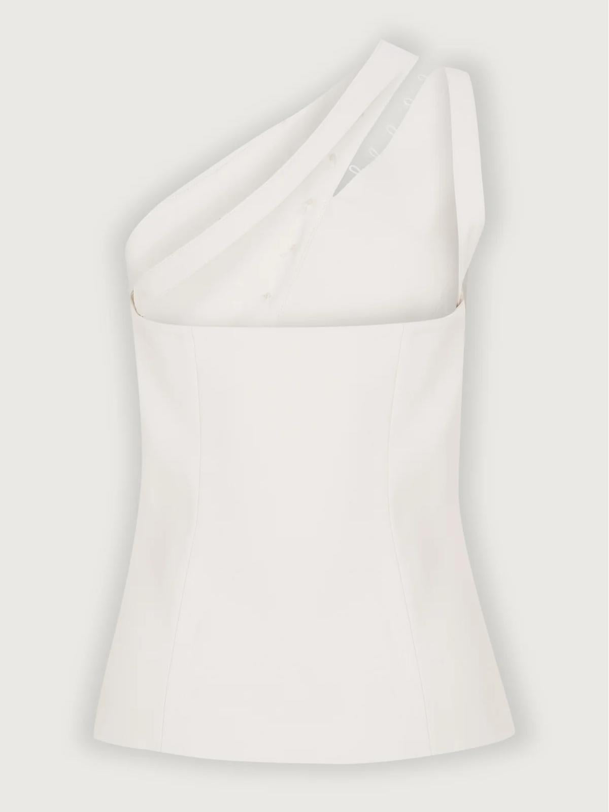ARIELLE – TOP ASIMMETRICO MODERNO A UNA SPALLA