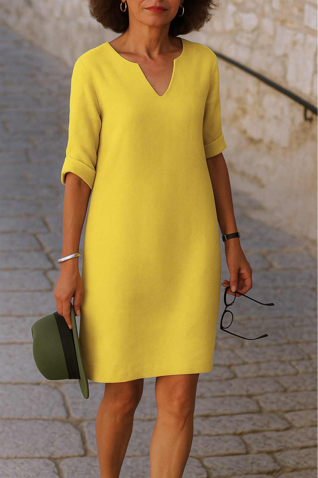 Esmee™ | Elegante abito con scollo a V