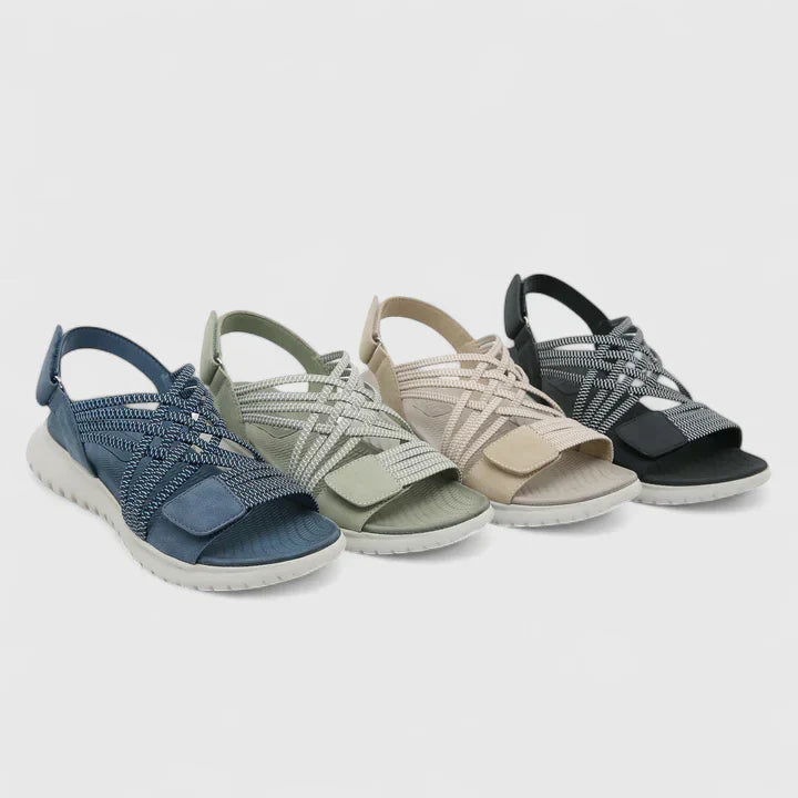 EMMA – SANDALO COMFORT CON CINGHIE ELASTICHE