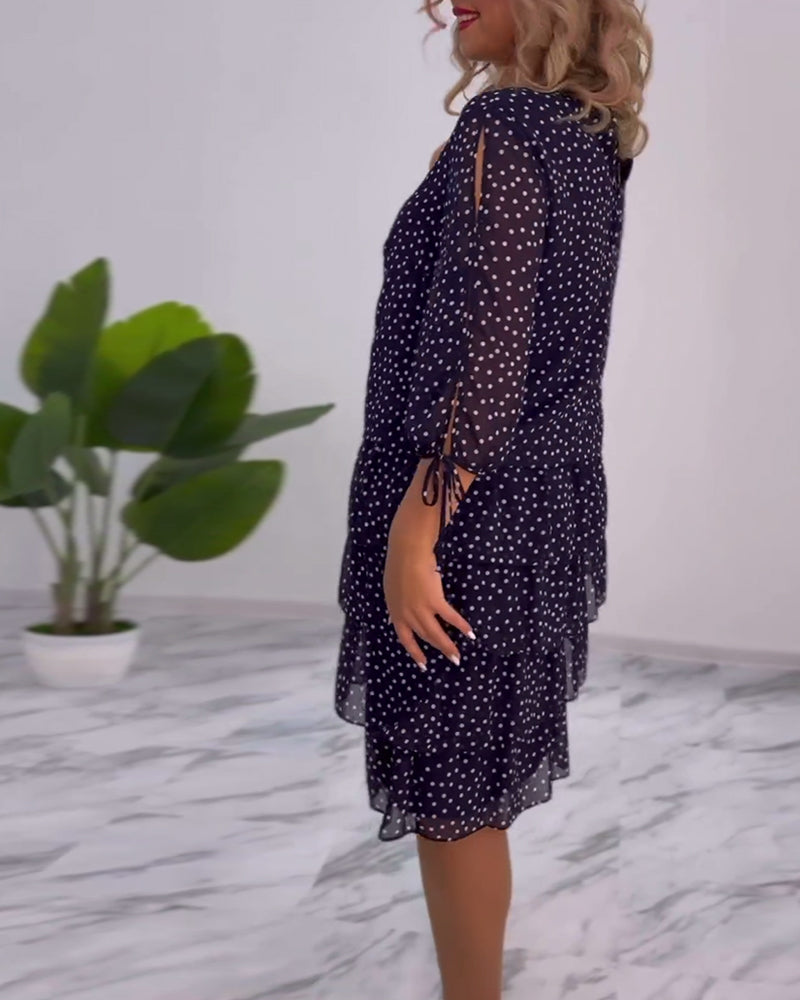CLARA – ELEGANTE ABITO A POIS
