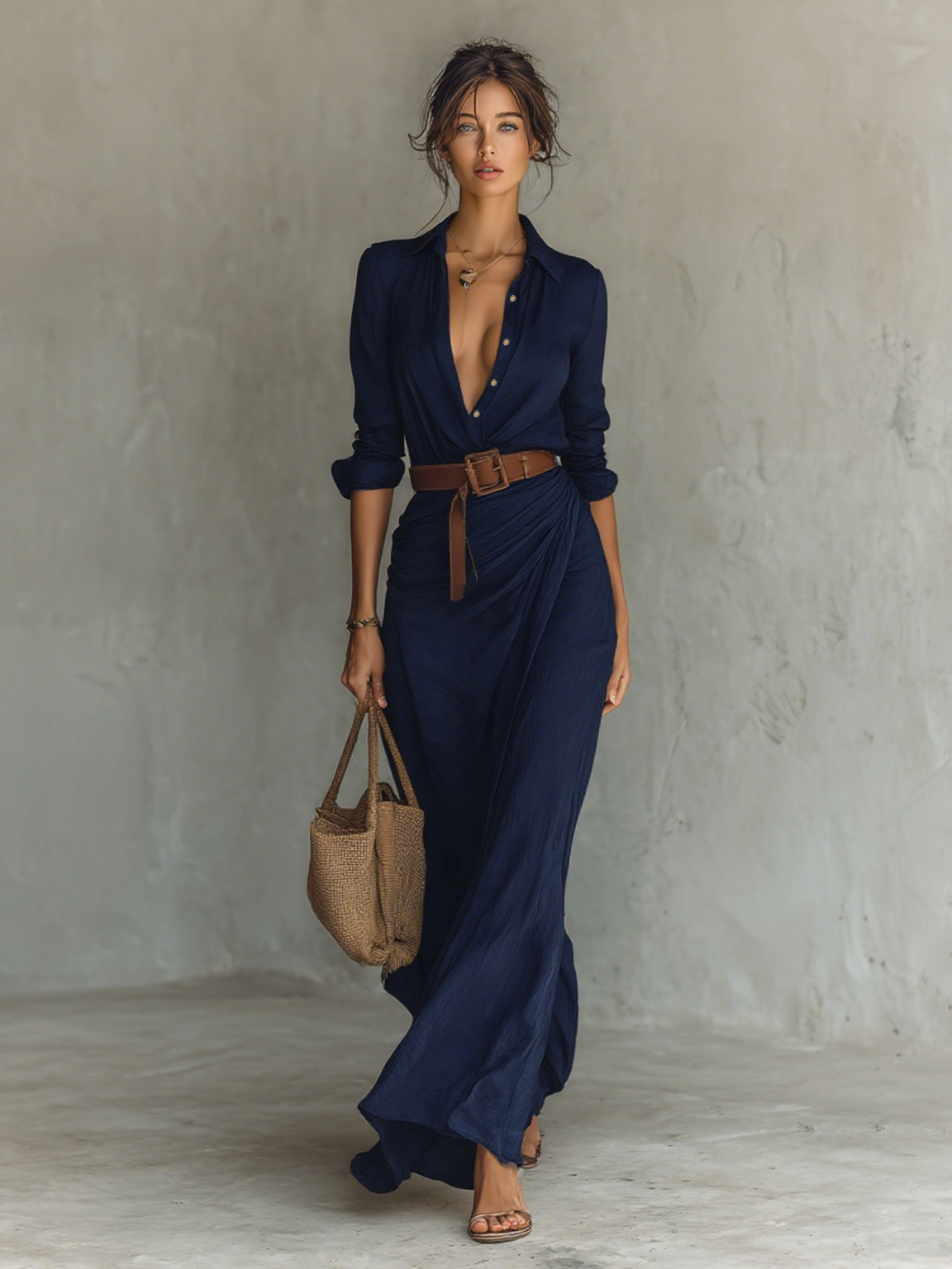 LILIANA – ABITO AVVOLGENTE ELEGANTE