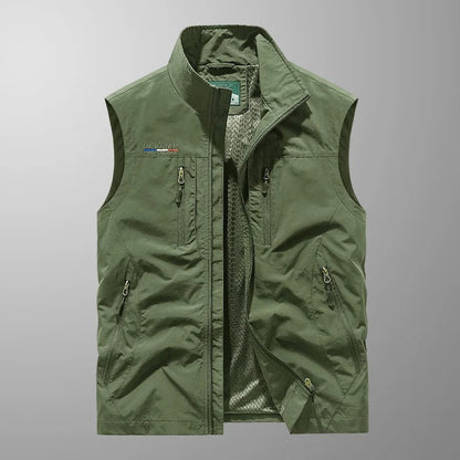 Finn™ | Gilet cargo traspirante con più tasche