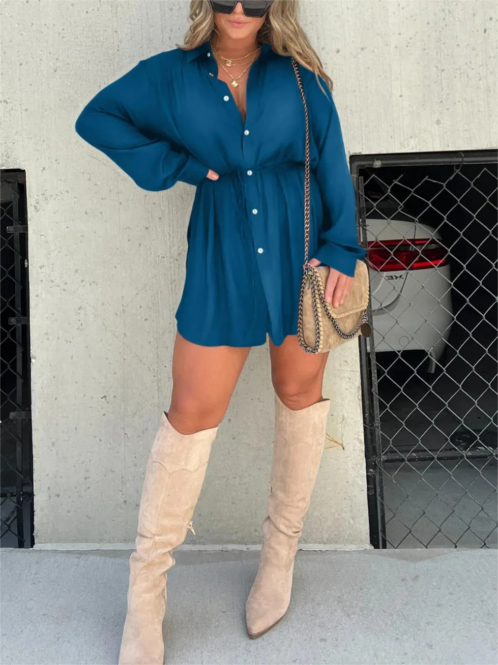 Marlies™ | Abito romper in satin alla moda