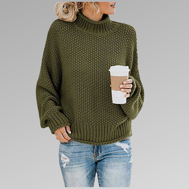 Braelyn | Maglione con colletto alto