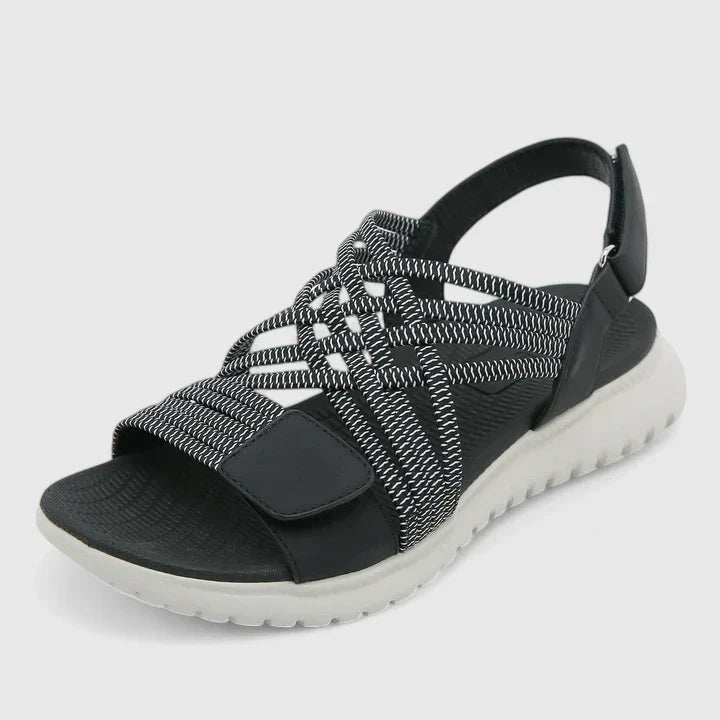 EMMA – SANDALO COMFORT CON CINGHIE ELASTICHE