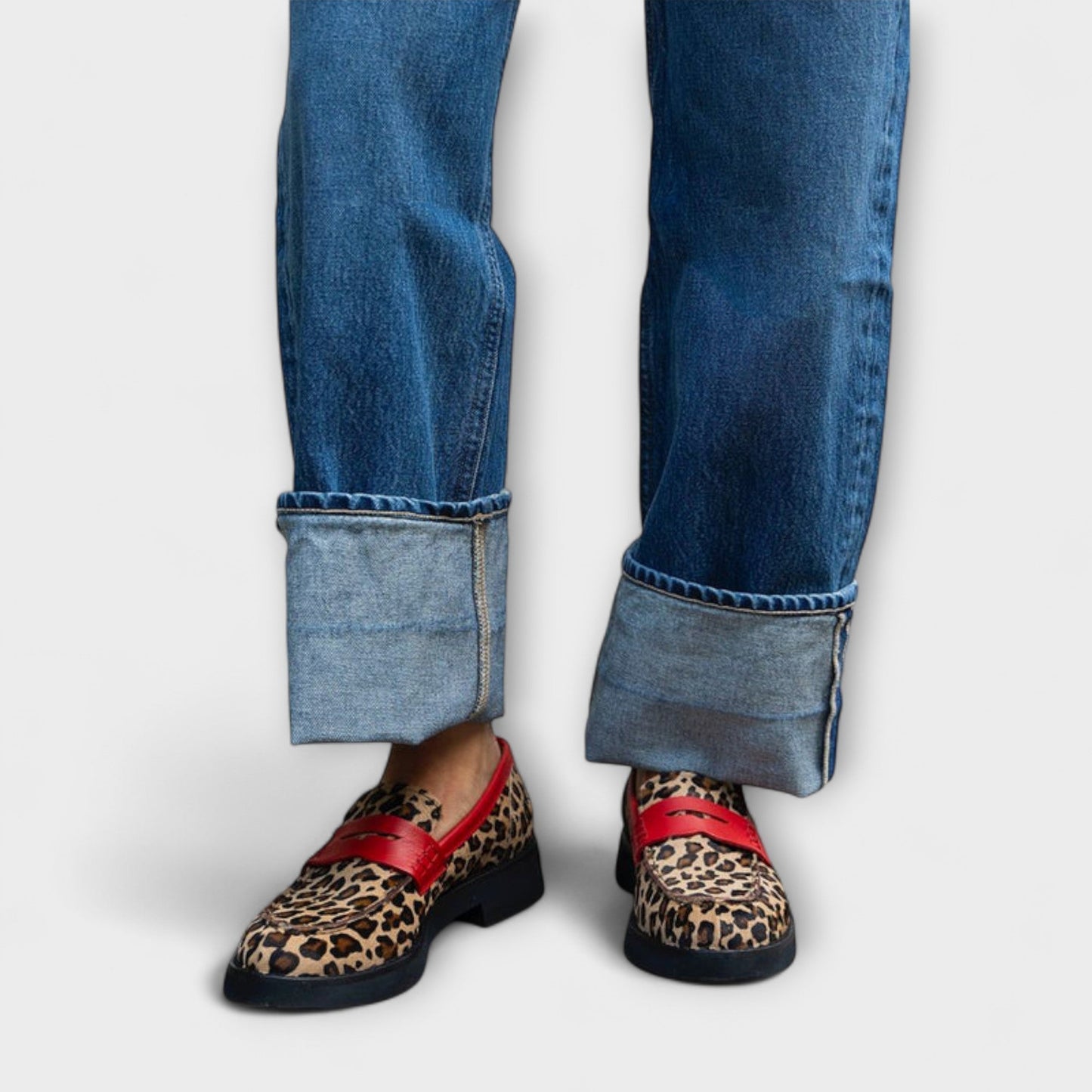 Liora | Pattern leopardato con punta rotonda