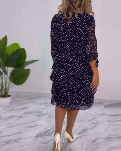 CLARA – ELEGANTE ABITO A POIS