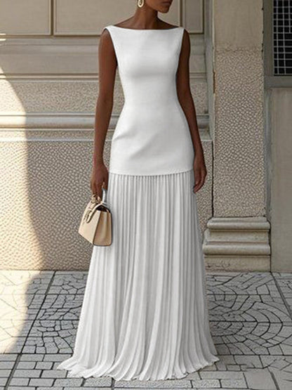 JULIET – ELEGANZA SENZA TEMPO ABITO MAXI SENZA MANICHE
