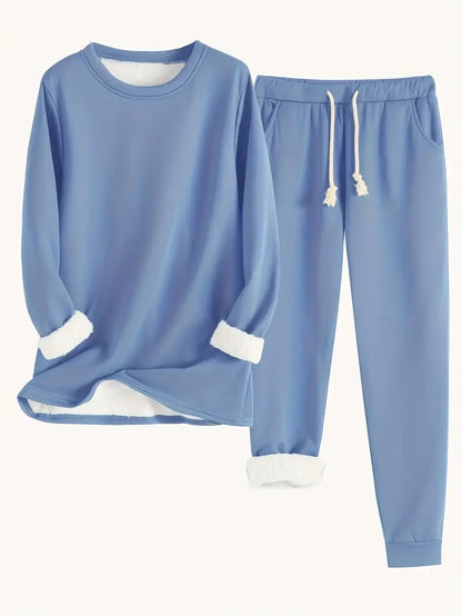 RILEY – COMODO SET DA LOUNGE IN FLEECE