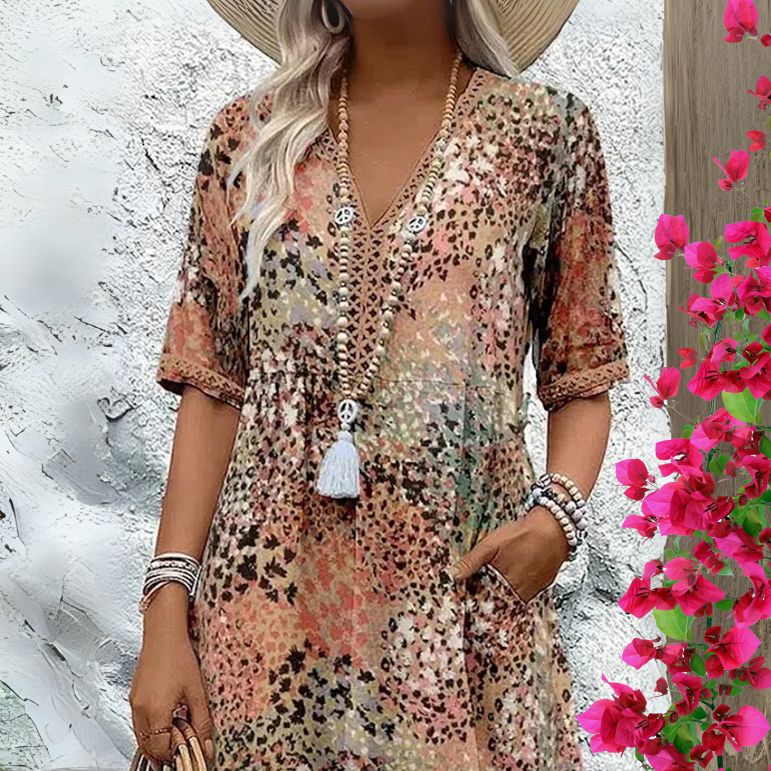 Isla™ | Vestito Primaverile Splendente
